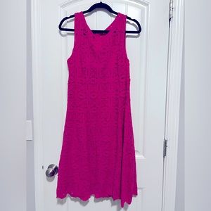 Beautiful Apt 9 hot pink lace dress